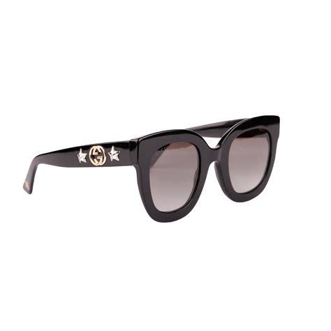 round-frame acetate sunglasses with star gucci replica|gucci sunglasses knockoff.